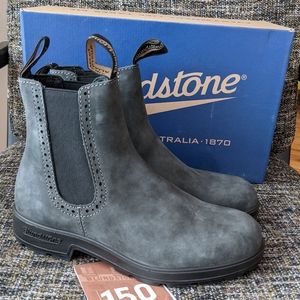 blundstone 1630 rustic black